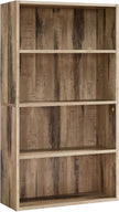 VASAGLE Custos Collection - Bookshelf, 4-Tier Bookcase, Book Shelf, Open Storage Shelf, 9.4 x 23.6 x 42.4 Inches, for Living Room, Home Office, Dinning Room, Camel Brown ULBC164L01