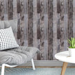 Yun-aeon Gray Wood Peel and Stick Wallpaper 34.6