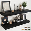 40 Inch Long Floating Shelves for Wall Set of 2, 12