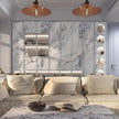 Cream Blue Gold Marble Peel and Stick Contact Paper Kitchen Marble Wall Paper Vinyl Wrap for Countertops Waterproof Granite for Cabinets Wallpaper Peel & Stick Countertop Covering Table Desk