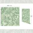 FLFK Tropical Leaf Peel and Stick Wallpaper 16
