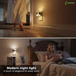 L LOHAS LED 2 Pack 3CCT Night Lights Plug into Wall, 3000K/4000k/5000K Adjustable Color Temperature Night Light,Bubble Nightlight with Dusk to Dawn Sensor for Rooms Bathroom Hallway