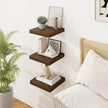 Square Floating Shelves for Wall, 9.25