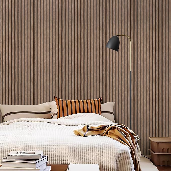 Yun-aeon Natural Wood Peel and Stick Wallpaper Wood Slats - 17.3