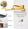14in Picture Light,Battery Operated Picture Light,Brass,with Remote and Timer,Wall Pictures,Dimmable for Display Photo,Frame,Portrait.
