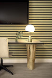 Wallpaper Peel and Stick Wood Grating Stripe Self-Adhesive Wallpaper Faux Wood Contact Paper Wood Slats Self Adhesive Wall Paper PVC Vinyl Film Removable Waterproof (Wood A, 17.3