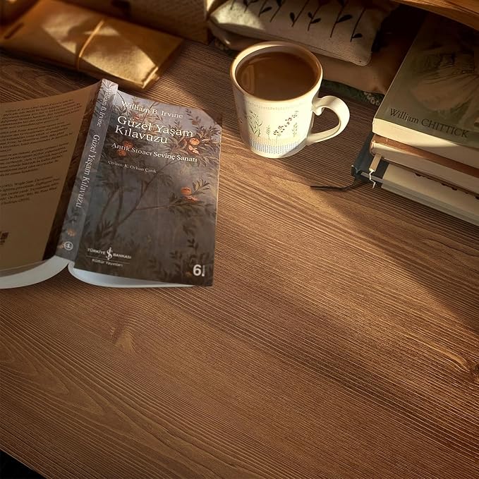 Brown Wood Grain Contact Paper, 17.3