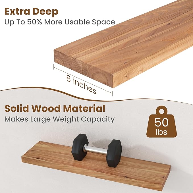 Floating Shelves for Wall Decor, 8