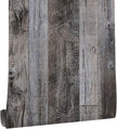 Yun-aeon Gray Wood Peel and Stick Wallpaper 34.6