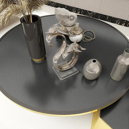 Dark Gray Stainless Steel Contact Paper Peel and Stick Countertop 15.7x196 Stainless Steel Peel Stick Wallpaper Self Adhesive Thick Vinyl Waterproof for Wall Paper Fridge Kitchen Cabinets