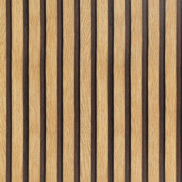 Arthome 17''x393'' Wood Slat Wallpaper Peel and Stick self Adhesive Wood Wallpaper PVC Vinyl Decorative Removable Wallpaper Waterproof Faux Wood Grating Stripe Contact Paper for Living Room Bedroom