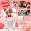 Valentines Desk Decor, Valentine's Day Home Office Table Sign for Wife Daughter from Dad Husband, Valentine Gifts Decorations for Porch Tiered Tray Shelf Party, I Choose You Over and Over