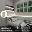 EJ's SUPER CAR COB LED Strip Lights, 4.92FT 3Pack 6000K Cool White Battery Powered LED Strip Lights Timer Dimmable Flexible Cuttable Tape Lights for Cabinet Shelves Bedroom