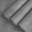 48x354in Extra Wide Grey Concrete Wallpaper Peel Stick Light Cement Look Contact Paper Matte Thicken Adhesive Waterproof Vinyl Wall Paper Rolls for Apartment Office Modern Industrial Style Misty Gray