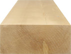 Dogberry Collections Smooth Timber Floating Shelf – Versatile Wood Mantel & Wall Shelf (Natural, 72 in.)