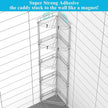 5 Tier Floor Standing Corner Shower Caddy Organizer Shelf with Hooks, Bathroom Shelves Stand Rack, Gray
