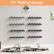upsimples 8 Pack Acrylic Shelves Wall Organizer and Storage, 15