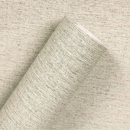 Yancorp Textured Fabric Wallpaper - 16"x120" Faux Grasscloth Peel & Stick Self-Adhesive Removable Wallpaper & Counter Top Liners