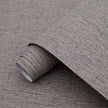 Yancorp 10ft Textured Fabric Wallpaper Faux Grasscloth Light Brown Peel and Stick Self-Adhesive Linen Removable Wallpaper Cabinets Counter Top Liners