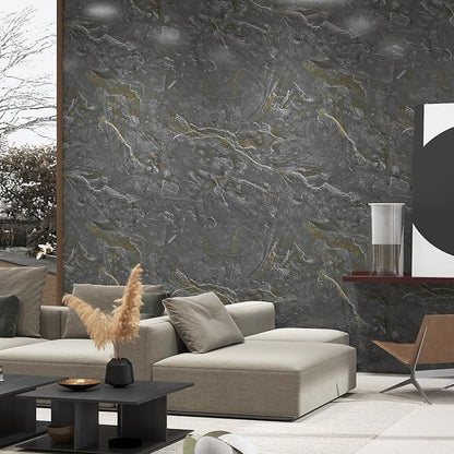 Gray Gold Marble Contact Paper Peel and Stick Countertops Kitchen Vinyl Wrap Wallpaper 591"x32"Wide Granite Light Brown Textured Waterproof adhesive wall paper for Restroom Counter top Wall Backsplash