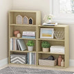 Furinno PASIR Book Shelf, 3-Tier Bookshelf, Storage Shelves Bookcase, 9.7 x 23.7 x 31.5, for Living Room, Bedroom, Home Office, Maple
