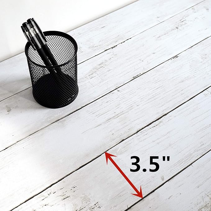 CiCiwind 82Ft×17.7In White Grey Wallpaper Wood Peel and Stick Wall Paper Vintage Self-Adhesive Removable Wood Panel Contact Paper Decoral Rv Living Room Laundry Hallway Closet for Walls Covering