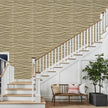 STICKGOO 3D Wall Panels for Interior Wall Decor, Wood 3D Textured Wall Decor Panels, Natural Oak Wave Design Accent Wall Panels for Living Room, Office