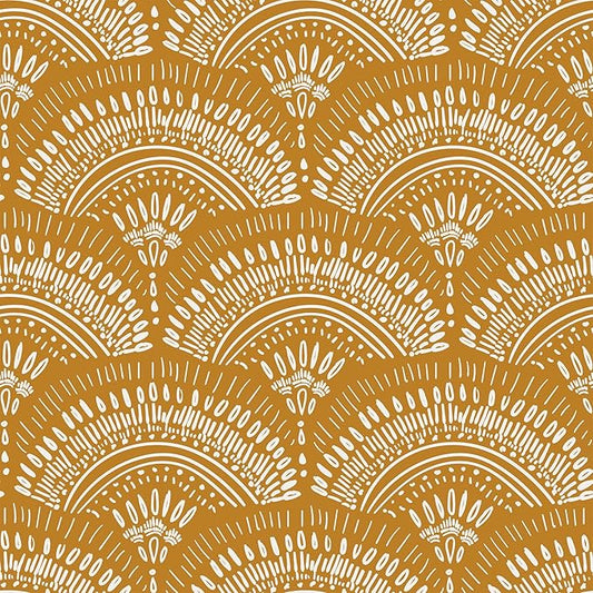 VEELIKE Mustard Yellow Geometric Peel and Stick Wallpaper Boho Geometric Wallpaper Removable 17.7''x118'' Renter Friendly Art Deco Wallpaper Peel and Stick for Bedroom Bathroom Accent Walls Cabinets