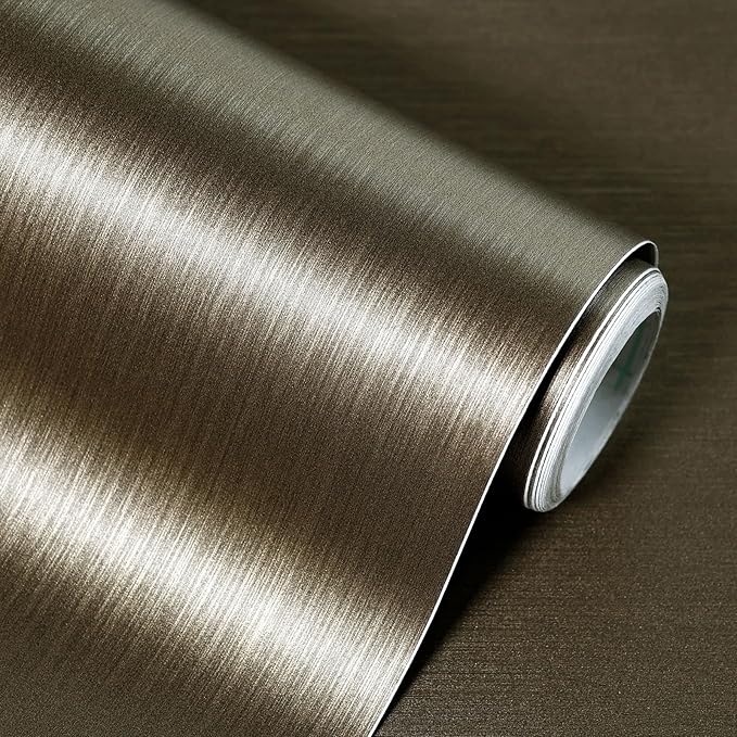 Dark Gold Peel and Stick Wallpaper 15.7