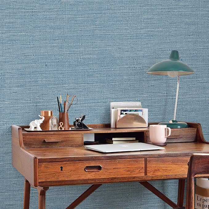 JiffDiff Grasscloth Wallpaper Peel and Stick 1181