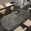 Gray Marble Contact Paper Kitchen Counter Top Wrap Peel and Stick Waterproof Wallpaper Removable Self-Adhesive Glossy Vinyl Roll Wall Paper for Bathroom Sink Table Locker 16x118 inch