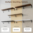 RICHFOCUS 12 Inch Deep Floating Shelves for Wall, 48