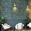 JiffDiff Vintage Metallic Peel and Stick Wallpaper Self Adhesive Industrial Metallic Concrete Wall Paper Modern Stick on Wallpaper(17.3