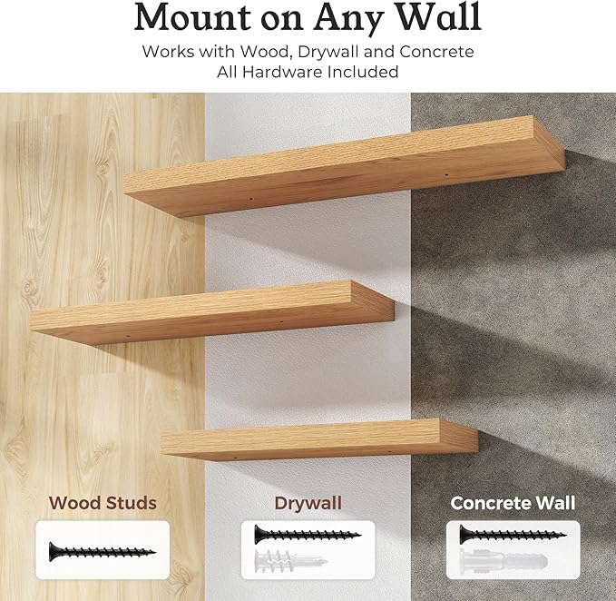 Floating Shelves for Wall, 9.3