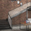 32x315inch Wide Concrete Wallpaper Peel and Stick Retro Brick Red Granite Countertop Contact Paper Brown Stone Wall Paper Matte Thicken Bubble-Free Design Waterproof Self-Adhesive Vinyl Wall Stickers