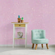 CHIHUT Pastel Pink Holographic Glitter Wallpaper for Girls Bedroom 15.7''x236'' Sparkly Iridescent Peel and Stick Contact Paper Self Adhesive Removable Shimmering Fabric Wrap for Walls Furniture Decor