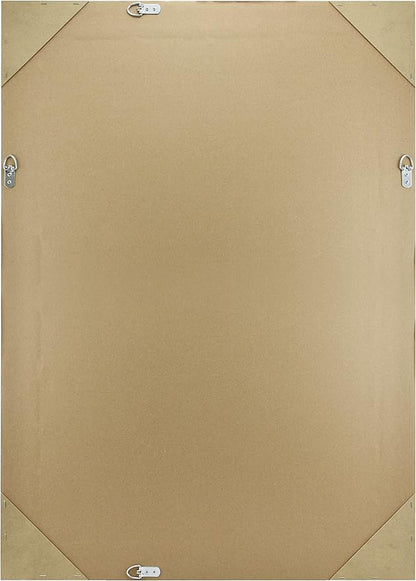 MCS 29.5x41.5 Large Wall Mirror, Classic Black Mirror, Vertical & Horizontal Wall Hanging Mirror for Bathroom, Bedroom & Livingroom