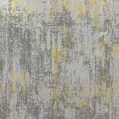 JiffDiff Vintage Metallic Peel and Stick Wallpaper Self Adhesive Industrial Metallic Concrete Wall Paper Modern Stick on Wallpaper Contact Paper (17.3" x 120" Light Gray)