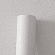 Haimin Fabric Wallpaper Textured Contact Paper (24in X 393in) Grasscloth Wallpaper Peel and Stick Faux Linen Wall Paper Waterproof Vinyl Self Adhesive (Light Gray)