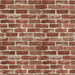 Hopeak Red Brick Wallpaper Self-Adhesive Peel and Stick Wallpaper Waterproof and Removable Good for Home Decoration and Furniture Renovation 35.4 x 393.7 Inch