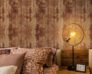 FLFK Peel and Stick Wallpaper Vintage Brown Wood Contact Paper for Cabinets Countertop 16