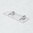 Clear Acrylic Shelves for Wall Storage, 6