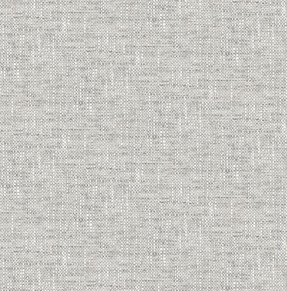NuWallpaper NU2873 Poplin Texture Peel & Stick Wallpaper, Grey