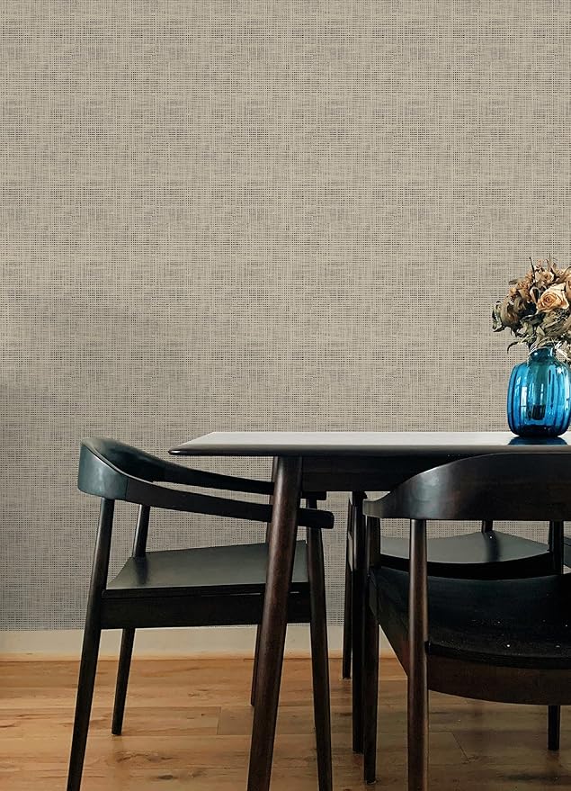 NuWallpaper Laos Ivory Peel and Stick Wallpaper, NUS6196