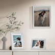 Vittanly Picture Frames Set of 10, Picture Frames Collage Wall Decor with Two 8x10, Four 5x7, and Four 4x6 Photo Frames, Gallery Wall Frame Set for Wall or Tabletop Display, Silver