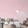 Pink Silk Wallpaper Embossed Peel and Stick Wallpaper A Set of 17.7 inch X 480 inch Textured Self-Adhesive Removable Contact Paper Waterproof Vinyl Roll for Bedroom Cabinet Furniture