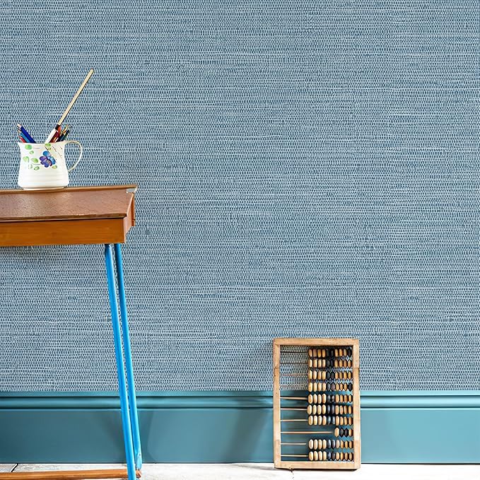 JiffDiff Grasscloth Wallpaper Peel and Stick 1181