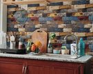 FLFK Faux Wood Bricks Wallpaper Peel and Stick Wood Grain Wall Paper for Living Room Bedroom Kitchen Office Apartment Decor 16