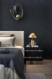 Safiyya Peel and Stick Wallpaper Blackish Blue Silk Wallpaper Textured Blackish Blue Contact Paper Decorative Modern Solid Color Contact Paper for Walls Vinyl Rolls 393