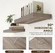 30 Inch Floating Shelves | 12 Inch Deep Grey Floating Shelves Set of 2 | 30